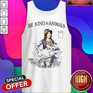 Funny Be Kind To Animals Tank Top
