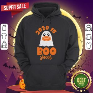 2020 Is Boo Sheet Halloween Day Vintage Hoodie