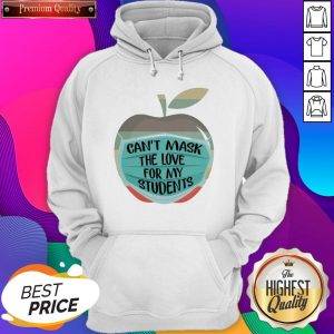 Apple Can’t Mask The Love For My Students Vintage Hoodie