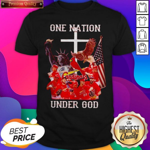 Cardinals One Nation Under God Shirt