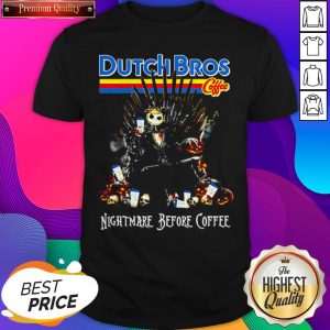 Dutch Bros Coffee Nightmare Before Coffee Hoodie