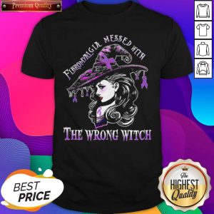 Fibromyalgia Mess With The Wrong Witch Shirt