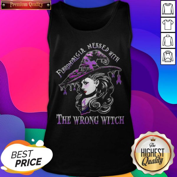 Fibromyalgia Mess With The Wrong Witch Tank Top