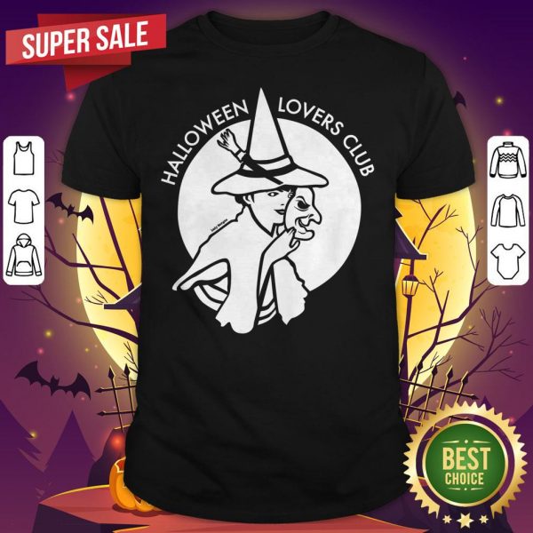 Official Halloween Lovers Club Witch Shirt