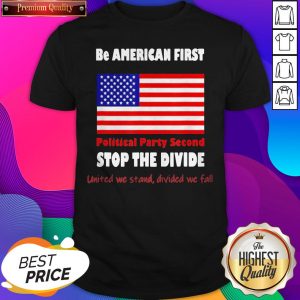 United We Stand Biden Trump We Are All American Patriots Shirt