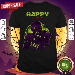 Spooky Zombie Happy Halloween Day Shirt