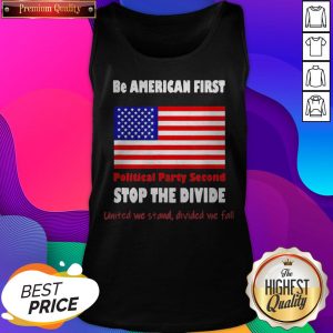 United We Stand Biden Trump We Are All American Patriots Tank Top