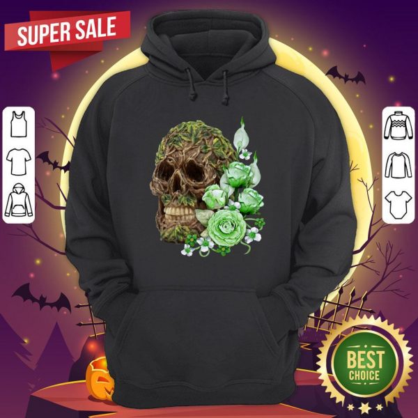 Unique Cool Floral Tree Spirit Skull Day Of The Dead Muertos Hoodie