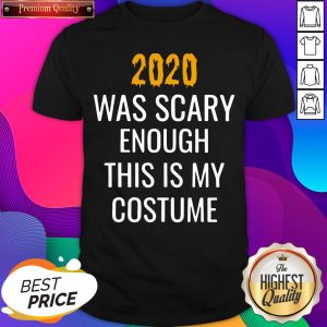 2020 Was Scary Enough This Is My Costume Shirt- Design By Sheenytee.com