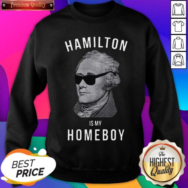 Hamilton Is My Home Boy Sweatshirt- Design By Sheenytee.com