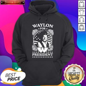 Awesome Waylon For President Us Flag Hoodie