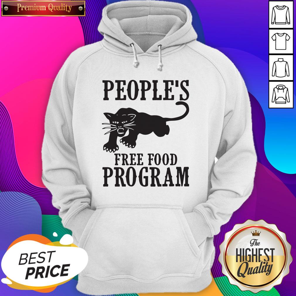 Peoples Free Food Program Black Panther Hoodie