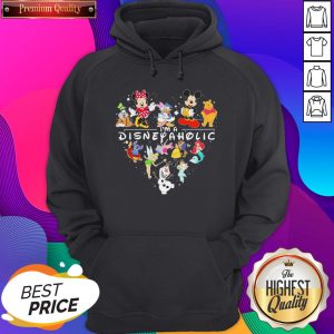 Mickey Mouse And Friend I’m A Disney Aholic Heart Hoodie