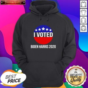 I Voted Biden Harris 2020 Hoodie- Design By Sheenytee.com