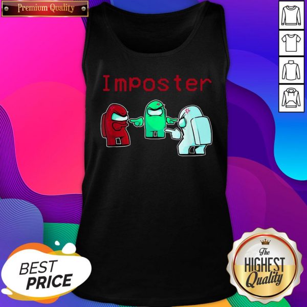 Impostor Imposter Among Game Us Sus Tank Top- Design By Sheenytee.com