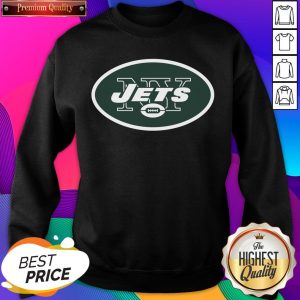 Nice New York Jets Logo Sweatshirt- Design By Sheenytee.com