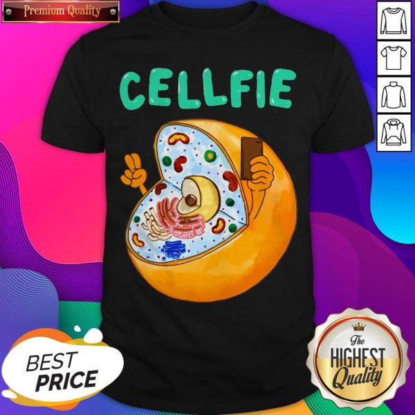 Official Biology Cellfie Shirt- Design By Sheenytee.com