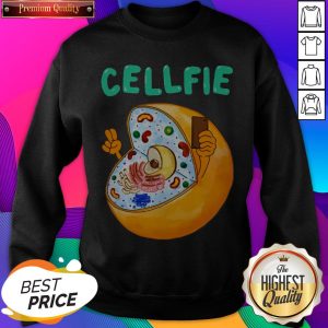 Official Biology Cellfie Sweatshirt- Design By Sheenytee.com
