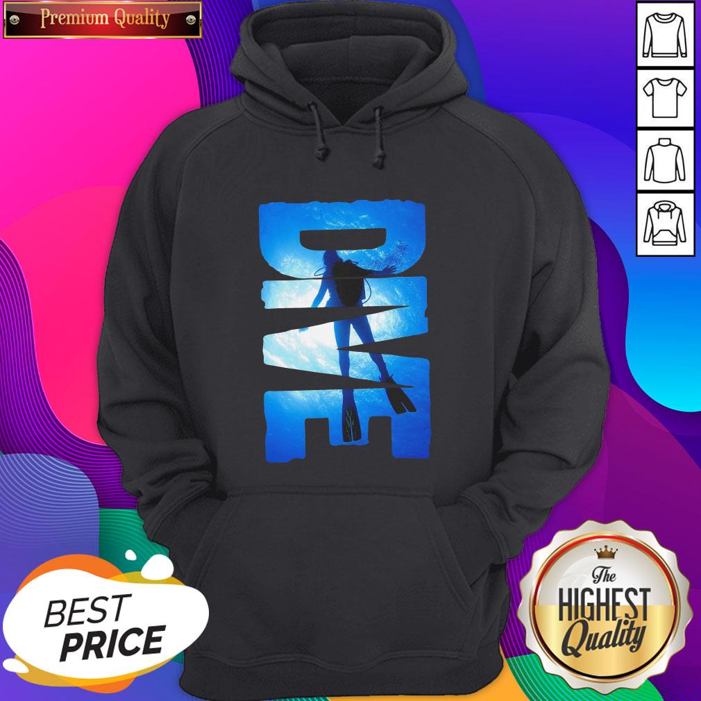 Official Dive Hoodie- Design By Sheenytee.com