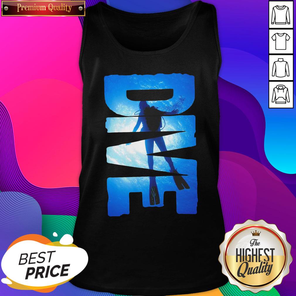 Official Dive Tank Top- Design By Sheenytee.com