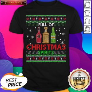 Official Full Of Christmas Spirits Shirt- Design By Sheenytee.com