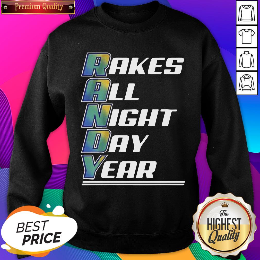 Randy Arozarena Takes All Night Day Year Sweatshirt- Design By Sheenytee.com