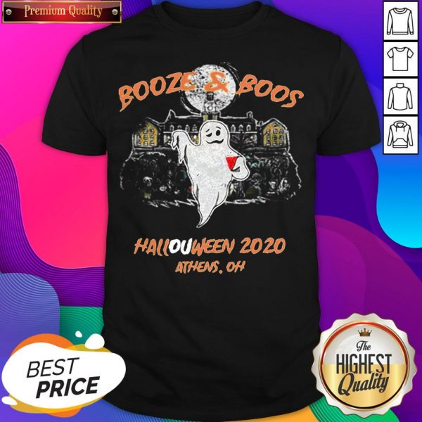 Booze & Boos Halloween 2020 Athens Oh Shirt