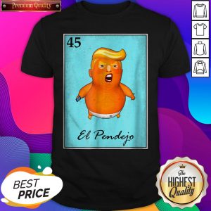 Trump El Pendejo Loteria Card Impeach Trump Resist Halloween Day Shirt