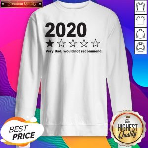 2020 Very Bad Would Not Recommend SweatShirt
