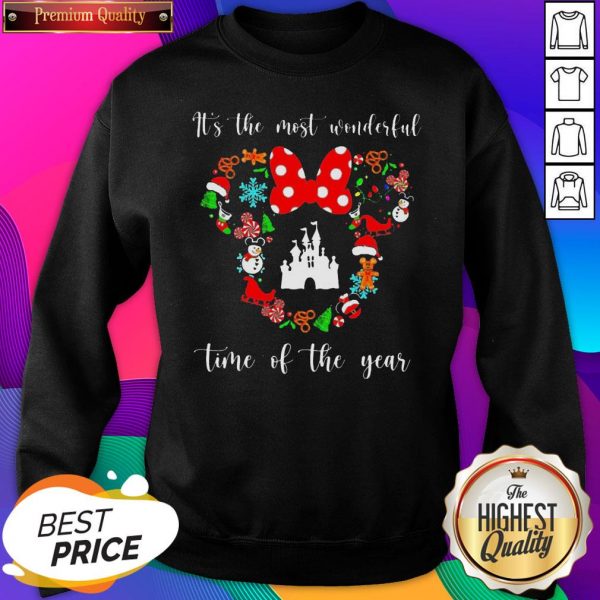 Minnie Mouse Disney It’s The Most Wonderful Time Of The Year Tank Top
