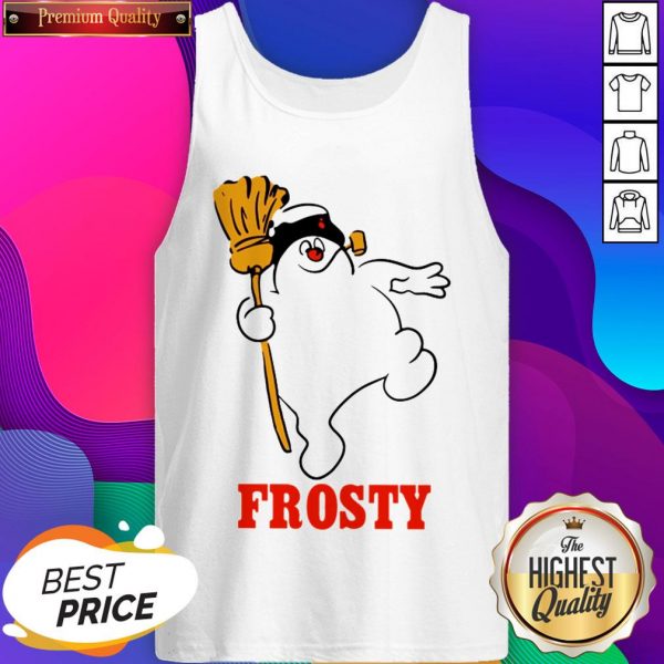 Official Snowman Frosty Christmas Tank Top