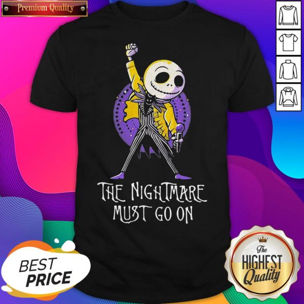 The Nightmare Must Go On Freddie Mercury Shirt - Design by Sheenytee.com
