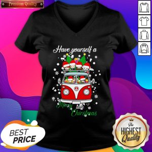 Chibi Have Yourself A Merry Little Christmas V-neck