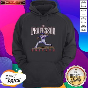 Awesome Kyle Hendricks The Professor Hoodie- Design By Sheenytee.com