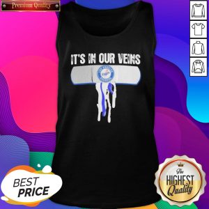 Bandage Los Angeles Dodgers It’s In Our Veins Tank Top- Design By Sheenytee.com