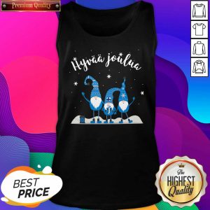 Finnish Merry Christmas Tontut Hyvaa Joulua Tank Top- Design By Sheenytee.com