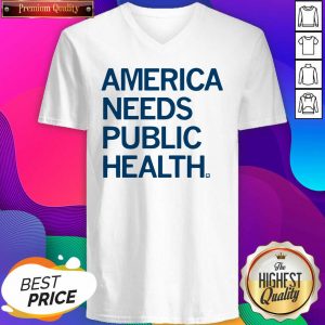 America Needs Public Health V-neck- Design By Sheenytee.com
