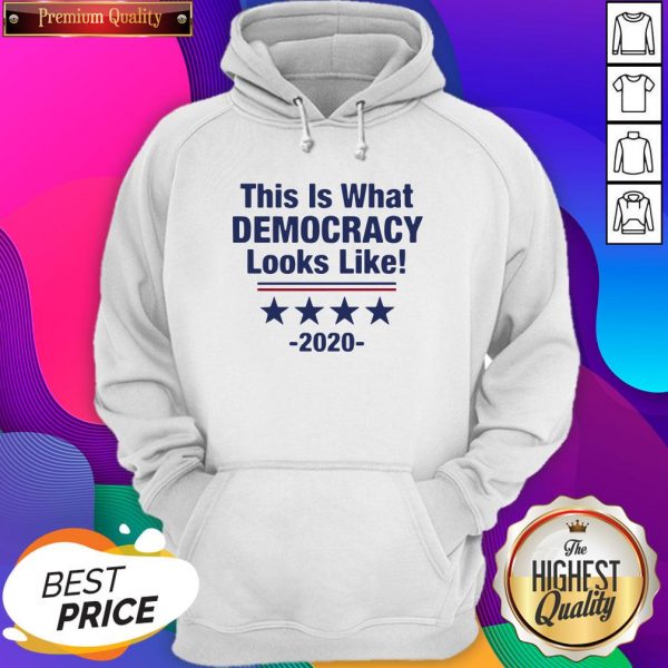 Good This Is What Democracy Looks Like Hoodie- Design By Sheenytee.com