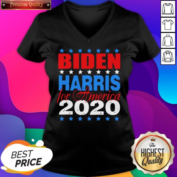 Hot Biden Harris President Of The United States 2020 V-neck- Design By Sheenytee.com