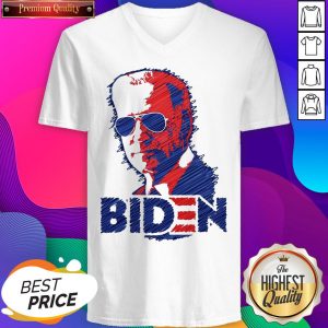 Hot Vote Biden Harris 2020 V-neck- Design By Sheenytee.com