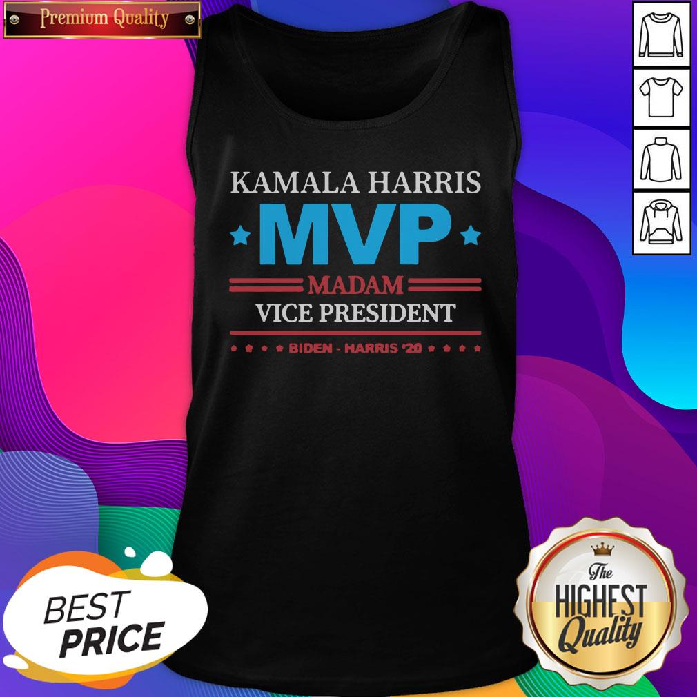 Nice Kamala Harris Mvp Madam Vice President Biden Stars Tank Top- Design By Sheenytee.com