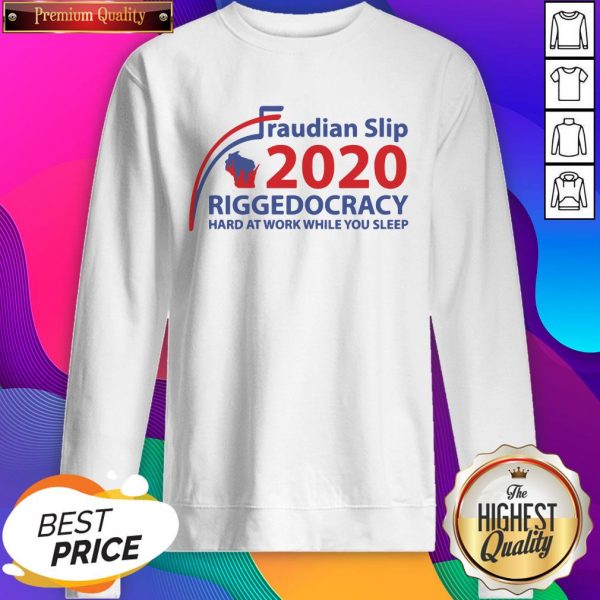 Nice Voting Fraud 2020 Presidential Election Riggedocracy Sweatshirt- Design By Sheenytee.com