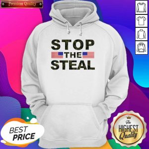 Official American Flag Stop The Steal Hoodie- Design By Sheenytee.com