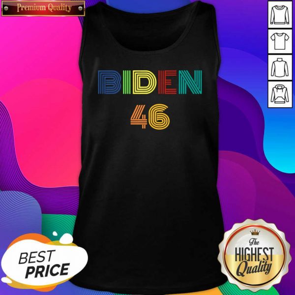 Biden 46 Joe Biden Elected 46th President Election 2020 Vintage Tank Top- Design By Sheenytee.com