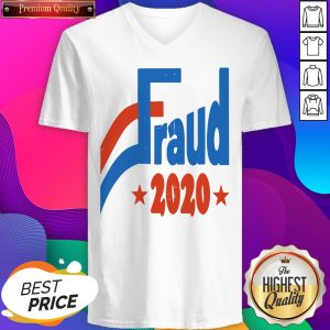 Official Election 2020 Fraud V-neck- Design By Sheenytee.com