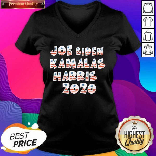 Joe Biden Kamala Harris 2020 Election Democrat Liberal V-neck- Design By Sheenytee.com