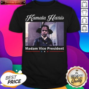 Official Kamala Harris Madam Vice President Stars Shirt- Design By Sheenytee.com