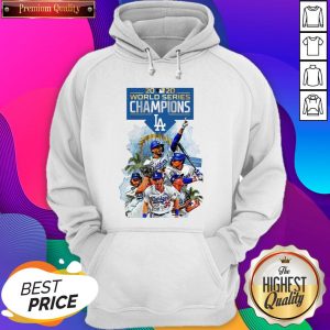 Official LA Dodgers Double Champions 2020 World Series Player Legend Hoodie- Design By Sheenytee.com
