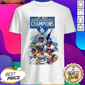 Official LA Dodgers Double Champions 2020 World Series Player Legend Shirt- Design By Sheenytee.com