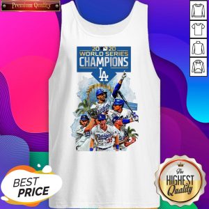 Official LA Dodgers Double Champions 2020 World Series Player Legend Tank Top- Design By Sheenytee.com